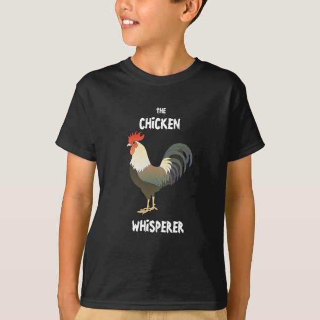 Kid's Chicken Whisperer T-shirt (Front)