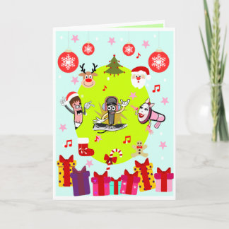 Kids Christmas Card-Interactive Card