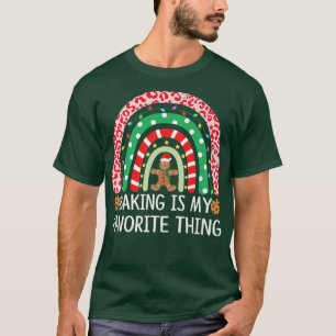 Kids Christmas Gingerbread Baking Is My Favourite  T-Shirt