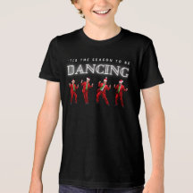 Kids Christmas Trump Dancing T-shirt