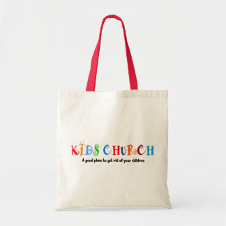 Kids Church Christian Gift Tote Bag