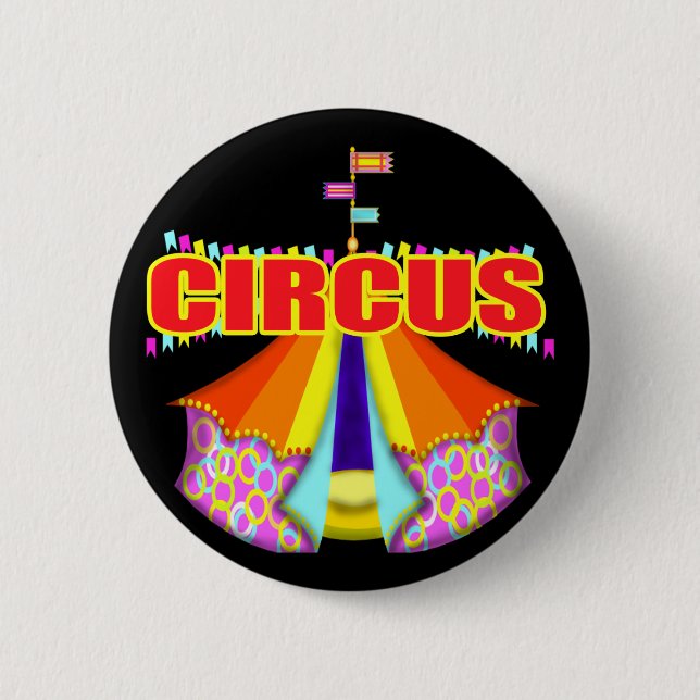 Kid's Circus T Shirts and Gifts 2 Inch Round Button (Front)