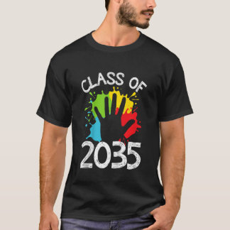 Kids Class Of 2035 First Day Of Kindergarten Boys  T-Shirt