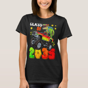 Kids Class Of 2035 Kindergarten Grow With Me Dinos T-Shirt