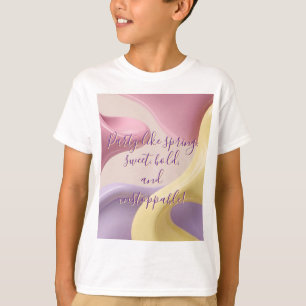 Kids classic t-shirt in stylish graphic