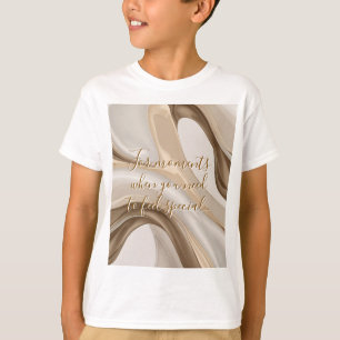 Kids classic t-shirt in stylish graphic