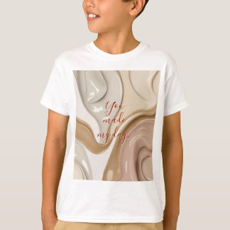 Kids classic t-shirt in stylish graphic