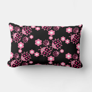 Kids Coccinellidae ladybug  Lumbar Pillow