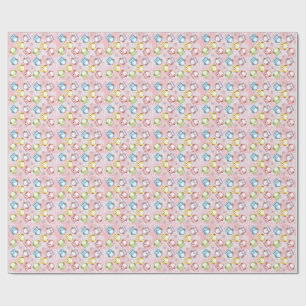 Kid's Colorful Owl or Graduation Wrapping Paper