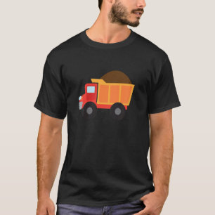 Kids Construction Truck Boys Work Vehicle T-Shirt
