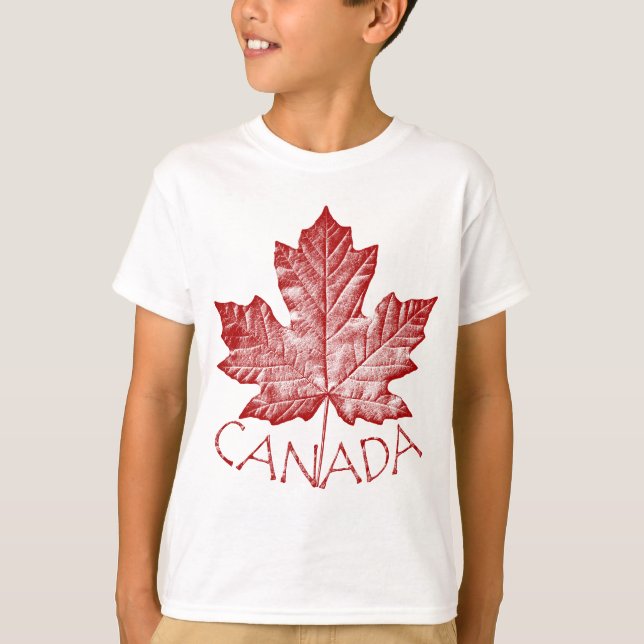 Kid's Cool Canada Shirt Canada Souvenirs & Gifts (Front)