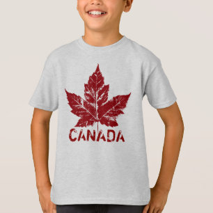 Kid's Cool Canada Shirt Retro Canada Souvenir