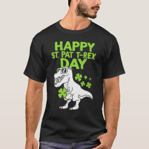 Kids Cool Happy St. Pat-trex Day St. Patricks Day  T-Shirt
