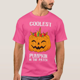 Kids Coolest Pumpkin In The Patch Halloween Boys G T-Shirt