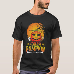 Kids Coolest Pumpkin In The Patch Halloween Boys G T-Shirt