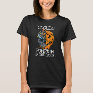 Kids Coolest Pumpkin In The Patch Toddler Boys Hal T-Shirt