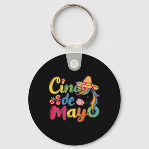 Kids Costume Unicorn Cinco De Mayo For Girls Keychain