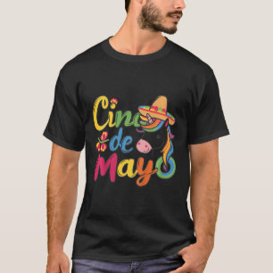 Kids Costume Unicorn Cinco De Mayo For Girls T-Shirt