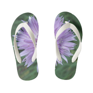 Kids Custom Flower Flip Flops