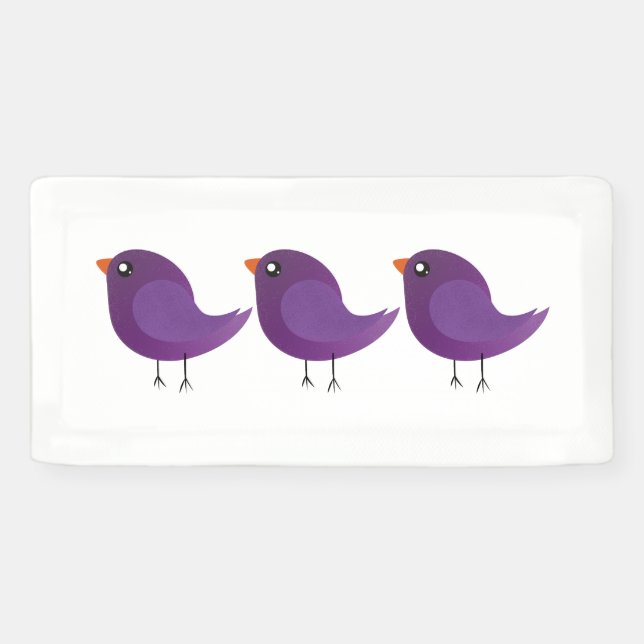 Kids cute birdy  banner (Horizontal)