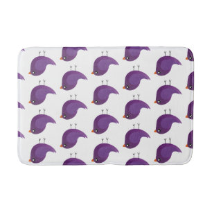 Kids cute birdy  bath mat