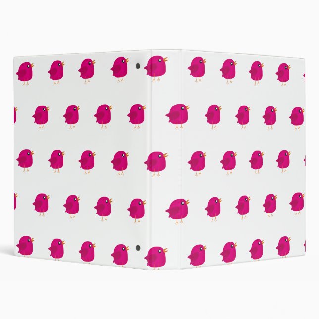 Kids cute birdy   binder (Background)