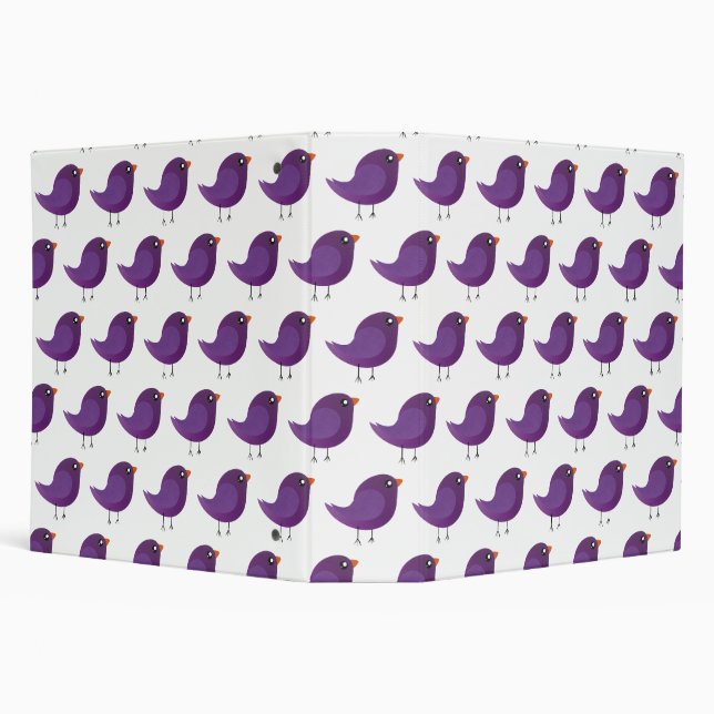 Kids cute birdy  binder (Background)