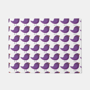 Kids cute birdy   doormat