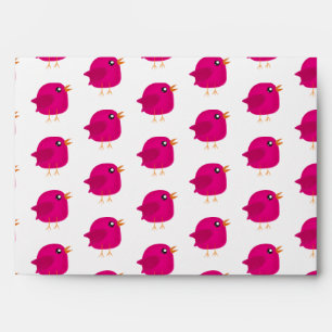 Kids cute birdy envelope