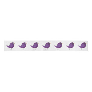 Kids cute birdy  grosgrain ribbon