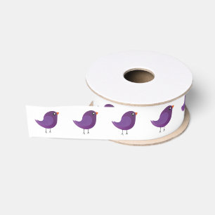 Kids cute birdy  grosgrain ribbon