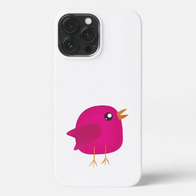Kids cute birdy  iPhone case (Back)
