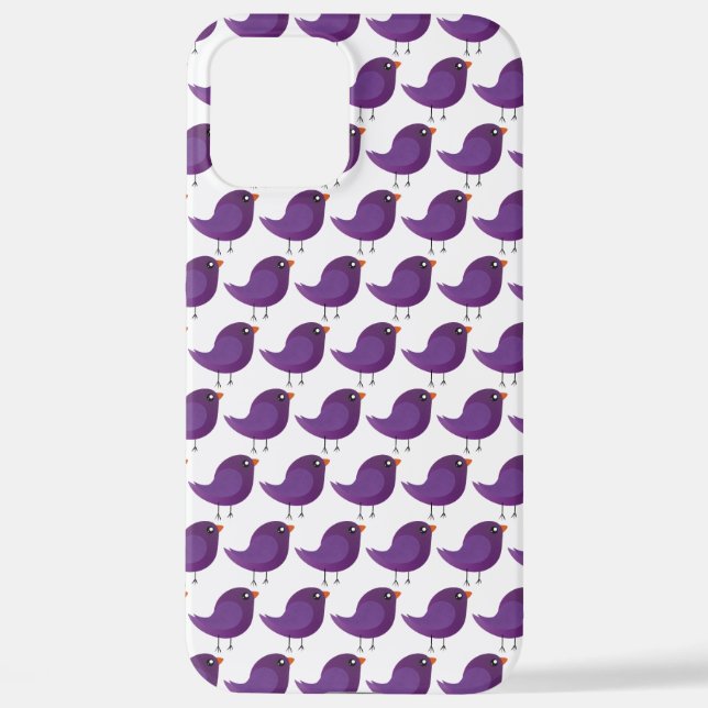 Kids cute birdy  iPhone case (Back)