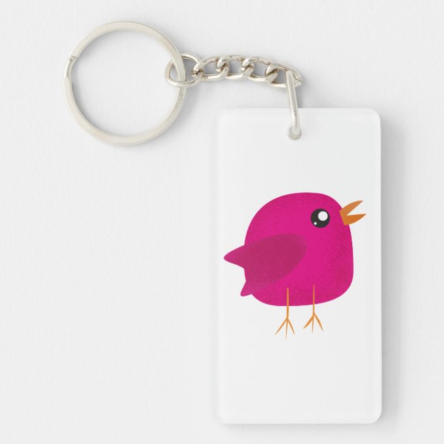 Kids cute birdy  keychain (Front)