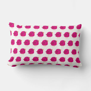 Kids cute birdy lumbar pillow