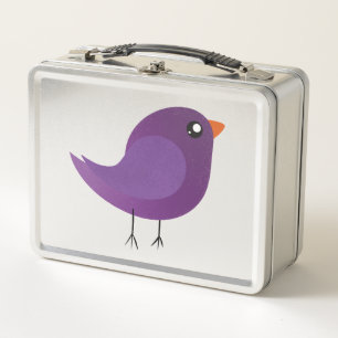 Kids cute birdy  metal lunch box