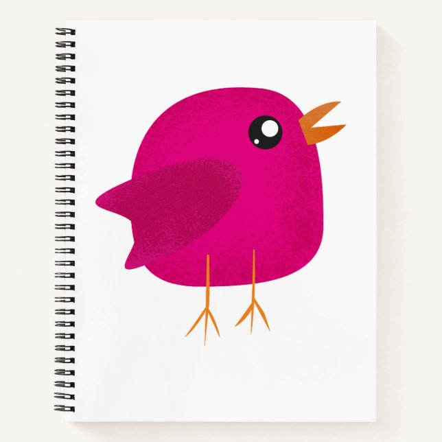 Kids cute birdy  notebook (Front)