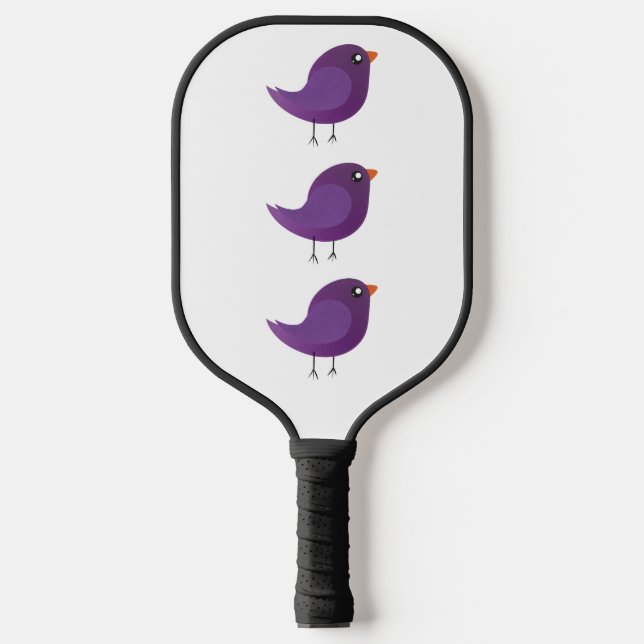 Kids cute birdy  pickleball paddle (Front)