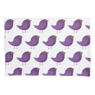 Kids cute birdy pillowcase