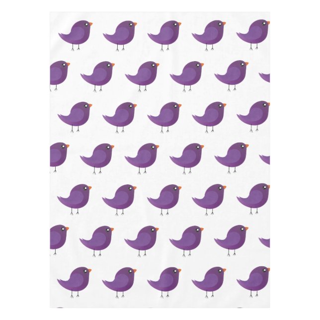 Kids cute birdy  tablecloth (Front)