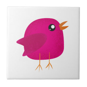 Kids cute birdy tile