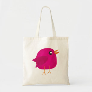 Kids cute birdy tote bag