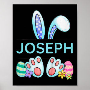Kids Cute Boys Design Joseph Custom Personalized N Poster