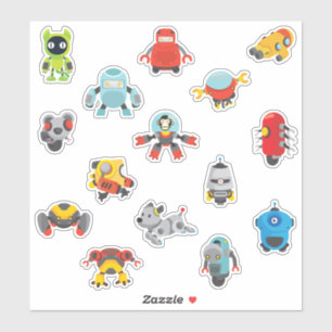Kids Cute Cartoon Robots