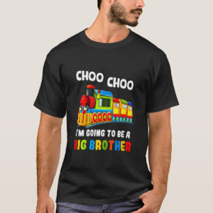 Kids Cute Choo Choo I'm Going To Be A Big Brother  T-Shirt