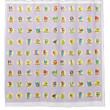 Kids Cute Colourful Animal Alphabet