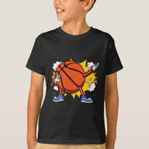Kids Dabbing American Basketball player for fans  T-Shirt