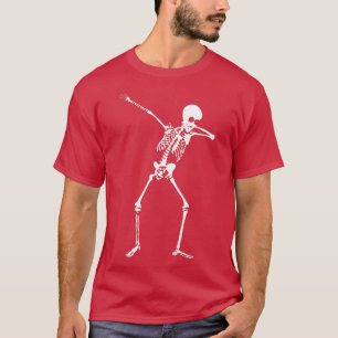 Kids Dabbing Skeleton Halloween Dab t  T-Shirt