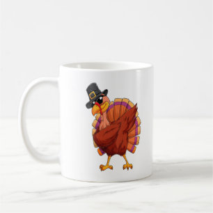 Kids Dabbing turkey thanksgiving cool for evening Coffee Mug