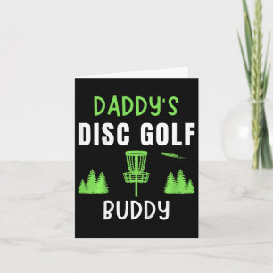 Kids Daddy's Disc Golf Boy Girl Frisbee Golfing Di Card